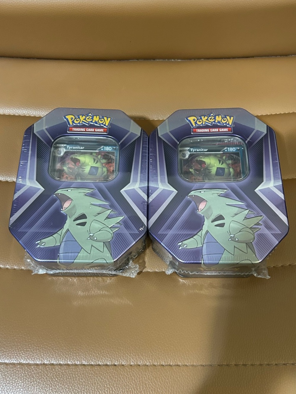 (x2️⃣) Tyranitar Sealed Tins ‘24 Pokemon TCG